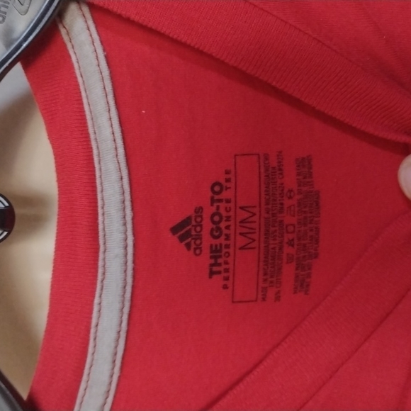 Red ADIDAS Tee Shirt - Picture 2 of 2